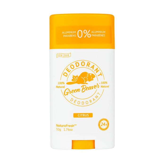 Green Beaver - Natural Deodorant - Citrus, 50 g
