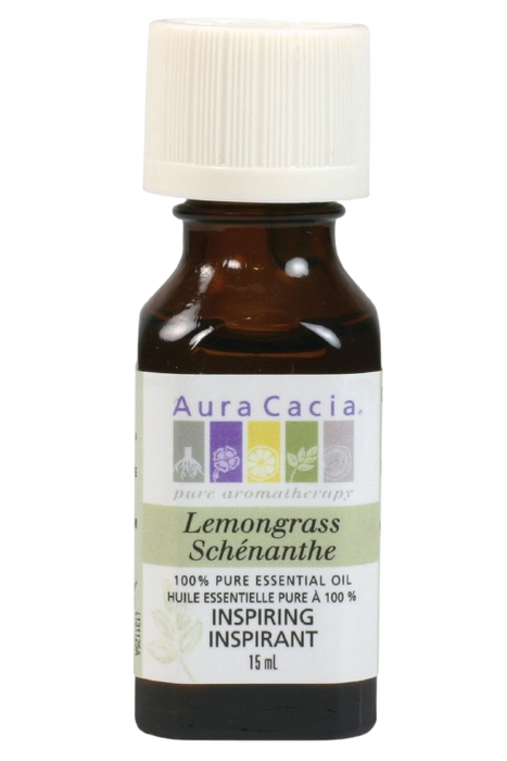 Aura Cacia - Lemongrass Oil, 15 mL