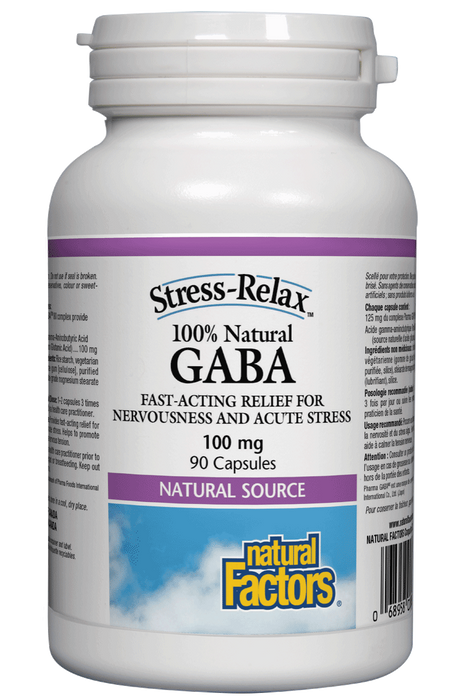 Natural Factors - Gaba, 90 capsules