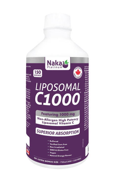 Naka Platinum - Liposomal C1000, 750 mL