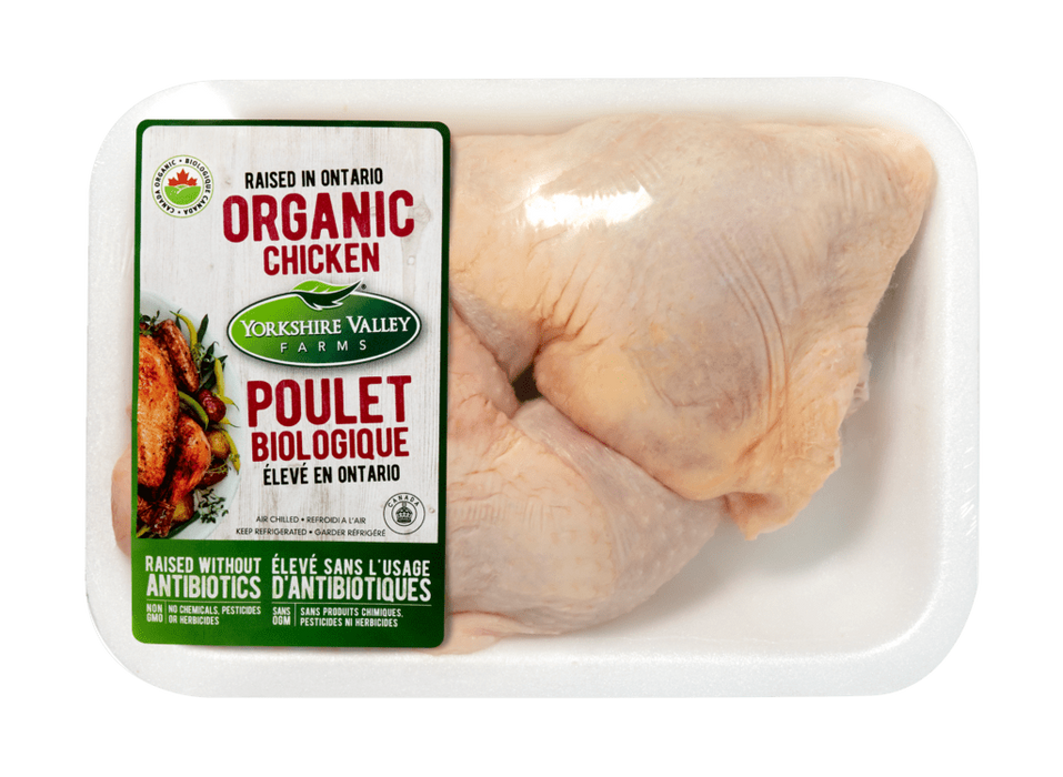 Yorkshire Valley - Organic Chicken Legs, Back Attached
