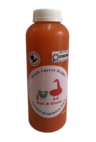 Owl & Goose - Carrot & Ginger Juice, 350 mL