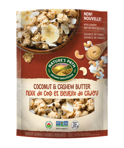 Nature's Path - Organic Granola, Gluten Free, Coconut Cashew, 312 g