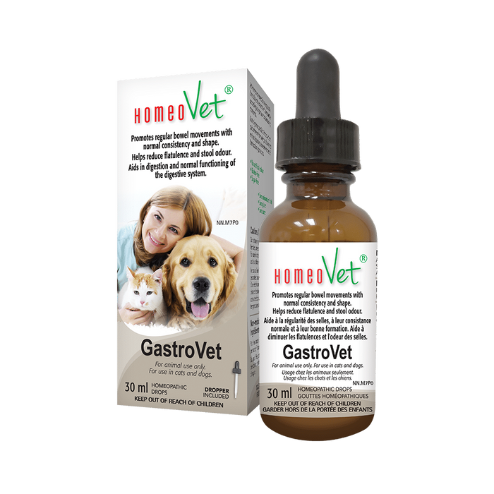 HomeoVet Homeopathic Drops - GastroVet, 30 mL