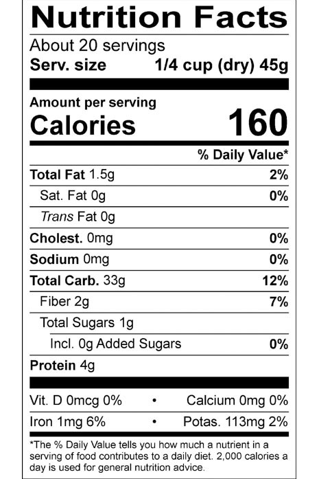 Lundberg Family Farms - Brown Jasmine Rice, 227 g