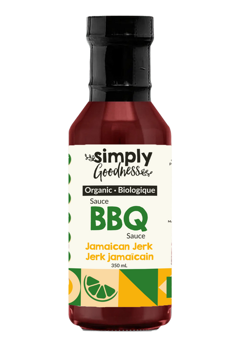 Simply Goodness - Organic Jamaican Jerk BBQ Sauce, 350 mL