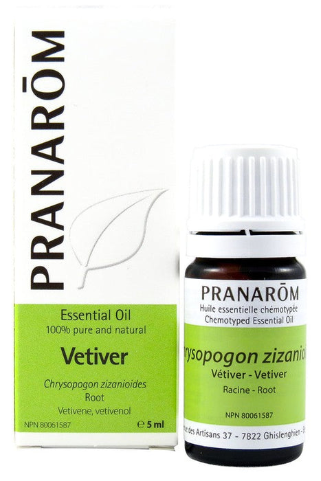Pranarom - Vetiver Essential Oil, 5 ml