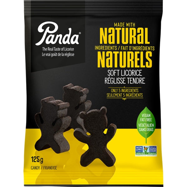 Panda - Black Licorice Panda's, 125 g