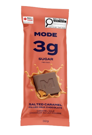 Mode - Salted Caramel Filled Milk Chocolate, 32 g