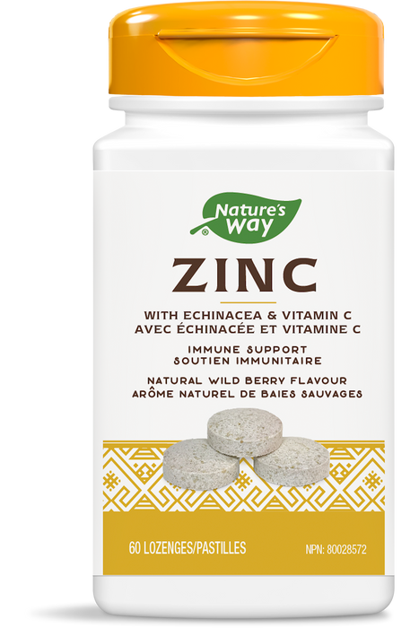 Nature's Way - Zinc Lozenges 60 Lozenges