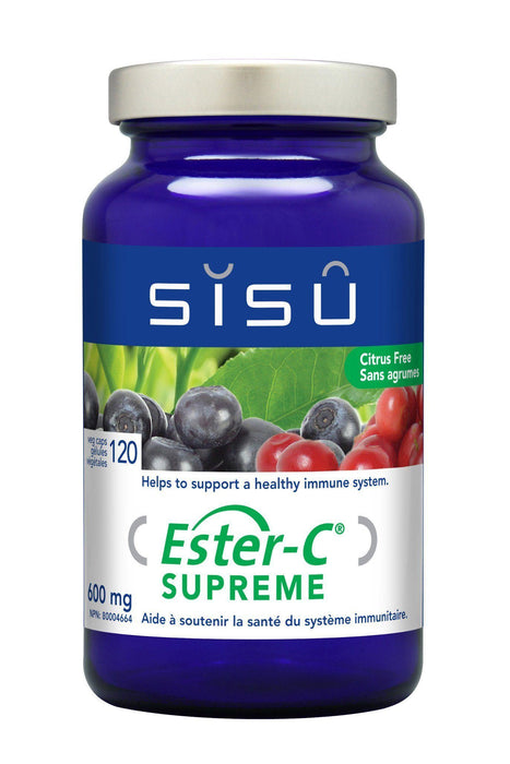 Sisu - Ester-C Supreme 600mg, 120 Caps