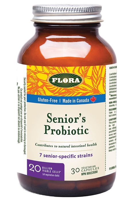 Flora - Senior's Probiotic, 30 Capsules