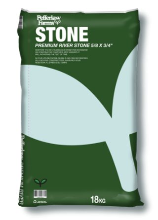 Pefferlaw Peat Products - River Rock, 18 kg