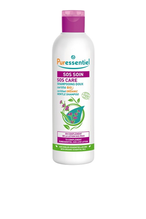 Puressentiel - SOS Lice Organic Gentle Shampoo, 200 mL