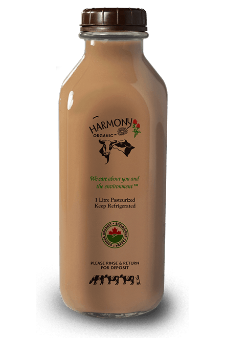 Harmony Organic - Organic 3.8% Chocolate Milk, 1 L