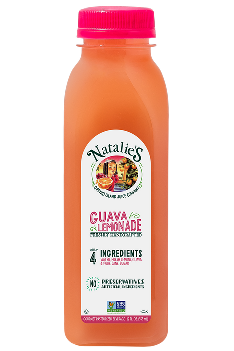 Natalies Juice - Guava Lemonade, 355 mL