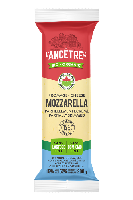 L'Ancetre - Organic Mozzarella Cheese 15%, 200 g