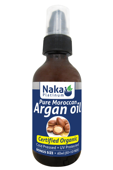 Naka Platinum - Organic Argan Oil, 60ML
