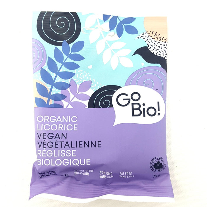 GoBio - Organic Vegan Licorice, 75 g