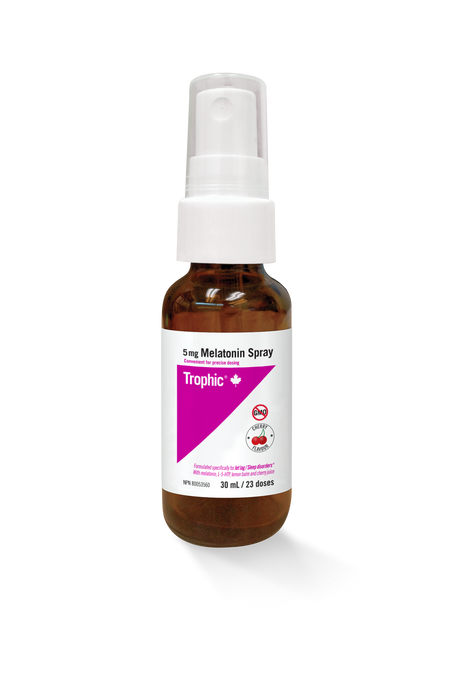 Trophic - Melatonin Spray 5 mg, 30 mL