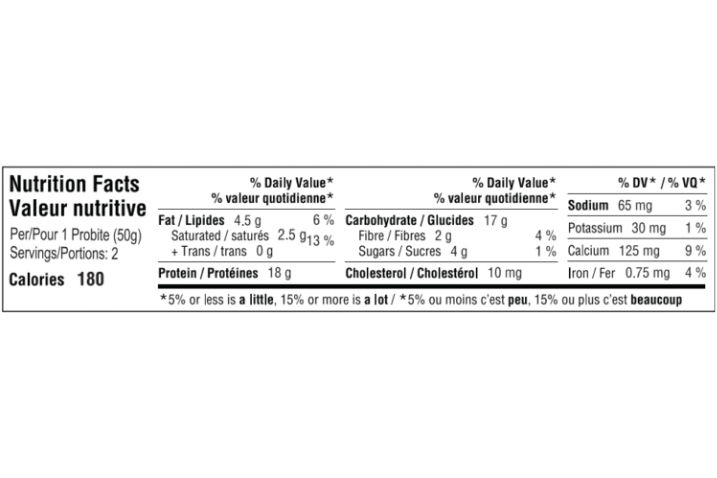Probites - Cookies & Cream, 100 g