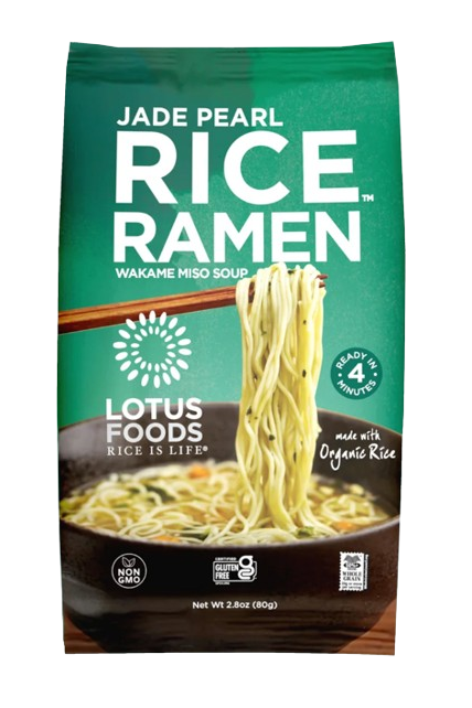 Lotus Rice - Forbidden Rice® Ramen - Jade Pearl, 80 g