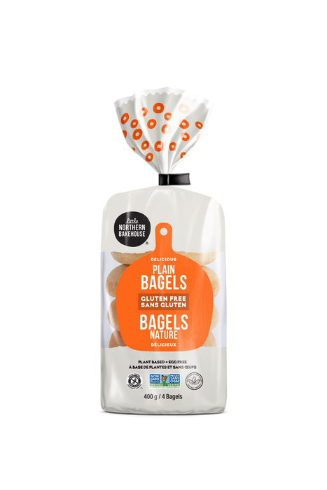 Little Northern bakehouse - Gf Plain Bagels, 400 g