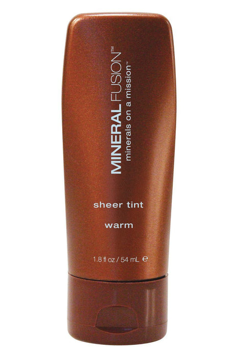 Mineral Fusion - Sheer Tint Mineral Foundation - Warm (sheer coverage for warm skin), 54ml