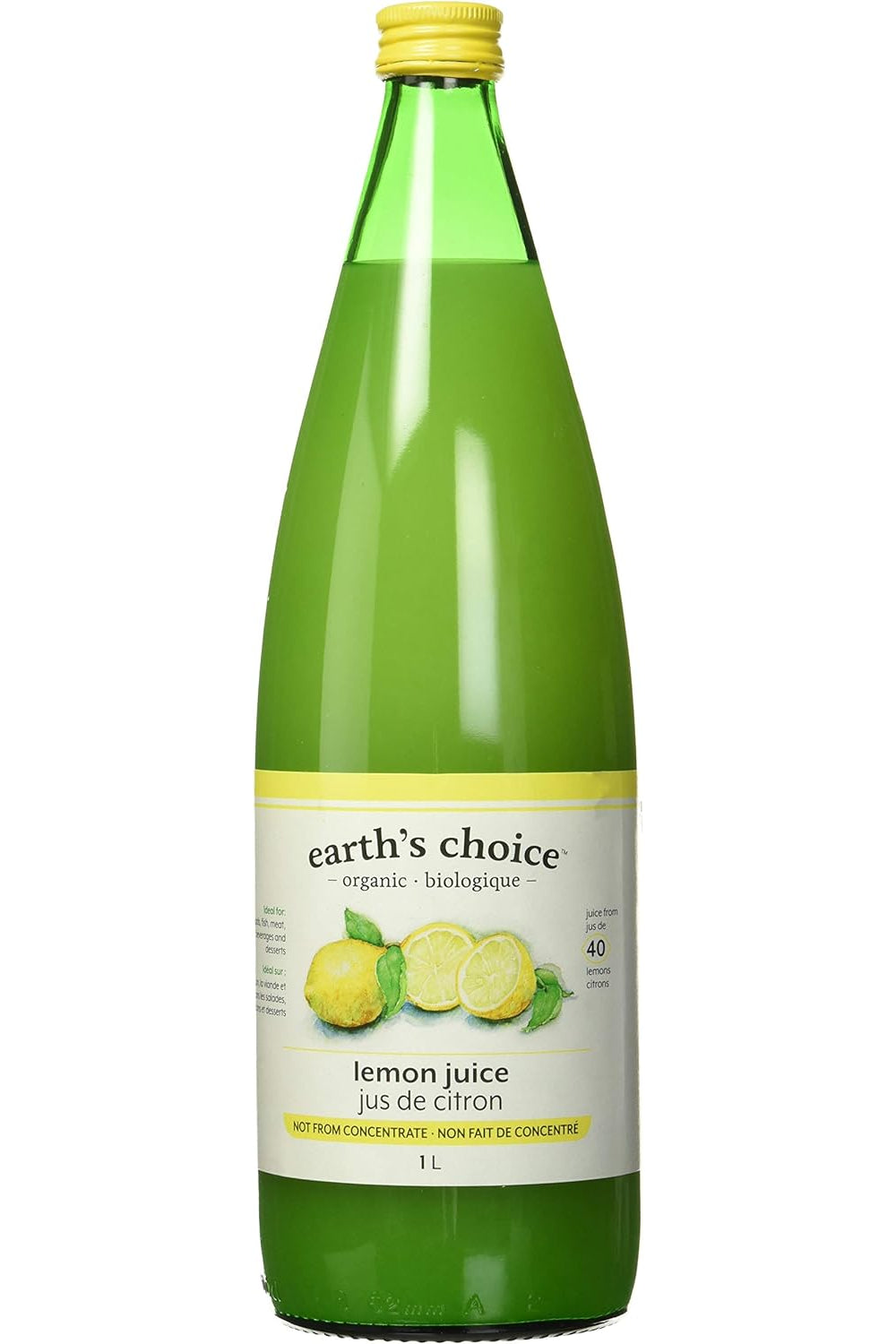 Earth's Choice - Lemon Juice, 1 L — Goodness Me!