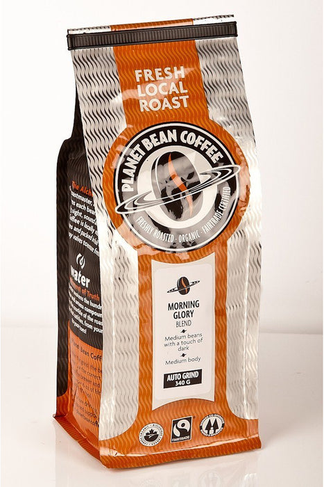 Planet Bean - Morning Glory Medium Roast Coffee, 340 g