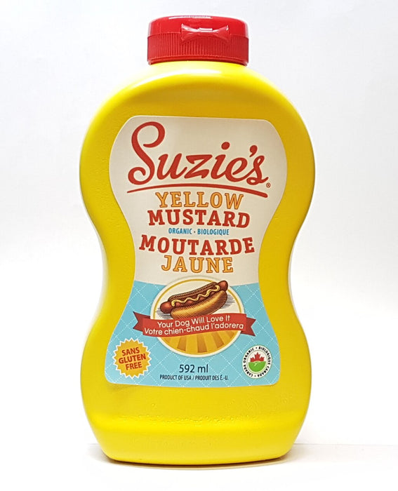Suzie's Organics - Organic Yellow Mustard, 592 mL