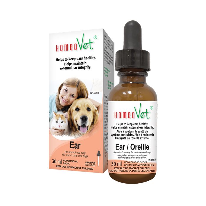 HomeoVet Homeopathic Drops - Ear, 30 mL