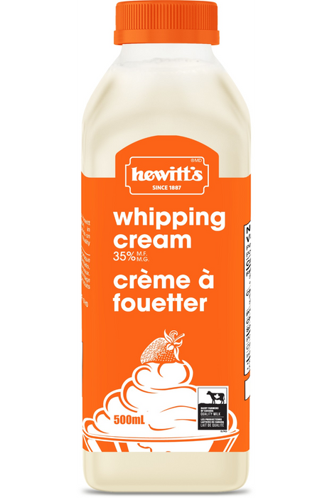 Hewitt's Dairy - 35% Whipping Cream, 500 mL