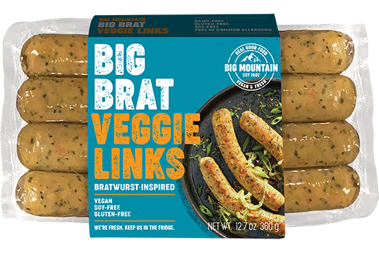 Big Mountain - Big Brat Veggie Links, 300 g