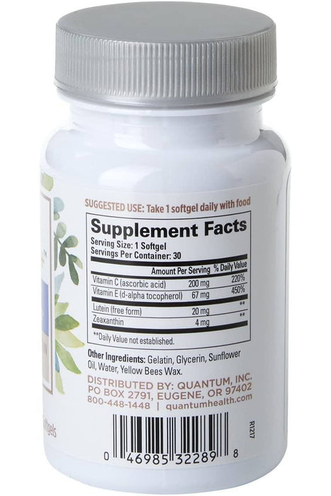 Quantum Nutrition Inc. - See Lutein+, 30 softgels