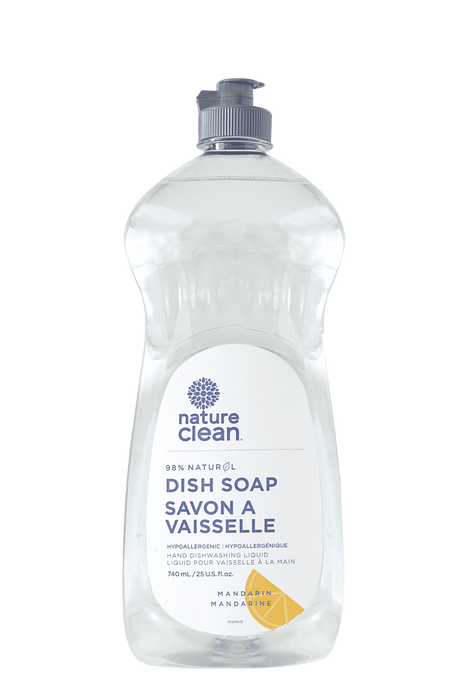 Nature Clean - Dish Liquid - Mandarin and Grapefruit, 740 mL