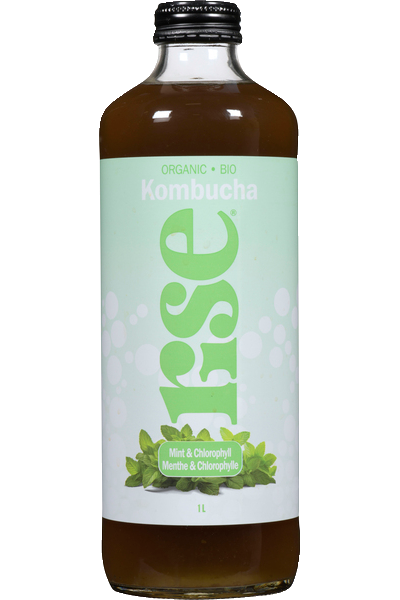 Rise Kombucha - Mint & Chlorophyll, 1 L
