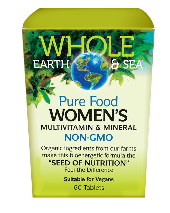 Whole Earth & Sea - Women’s Multivitamin & Mineral, 60 Tabs