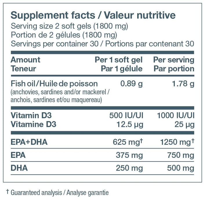 Nature's Way - NutraSea+D - 60 Softgel