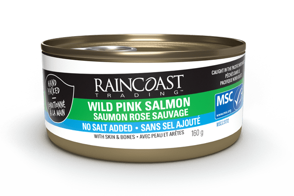 Raincoast Trading - Wild Pink Salmon - No Salt, 160 g