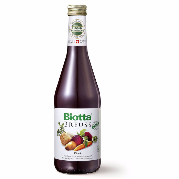 Biotta - Organic Breuss Vegetable Juice, 500 mL