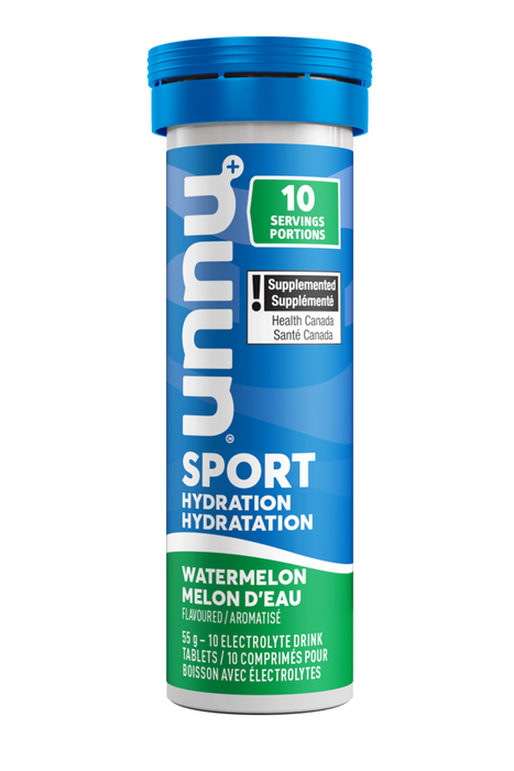 Nuun - Sport,  Watermelon 10 tablets