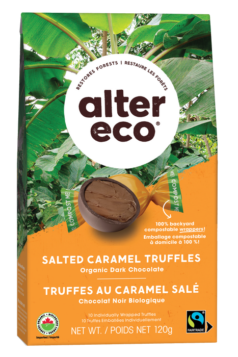 Alter Eco - Salted Caramel Truffles - 120 g