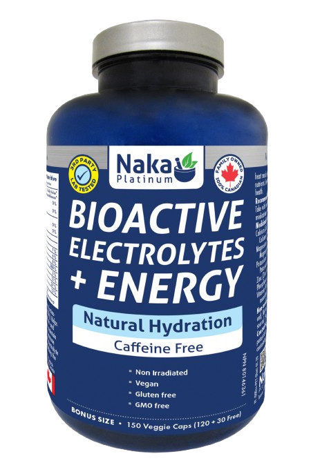Naka Platinum - BioActive Electrolytes + Energy, 150 Vcaps