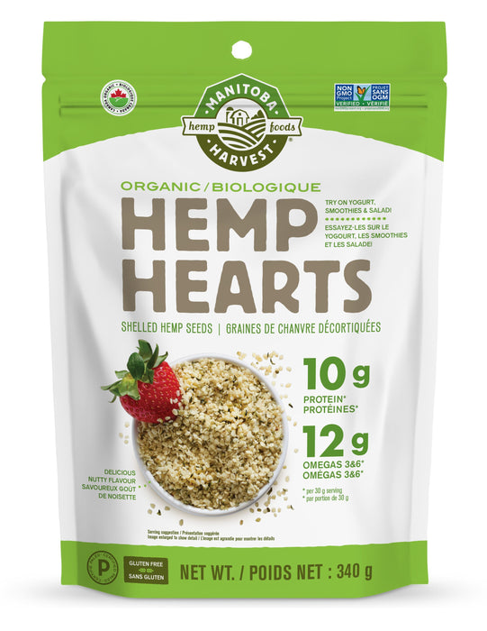 Manitoba Harvest - Organic Hemp Hearts, 340 g