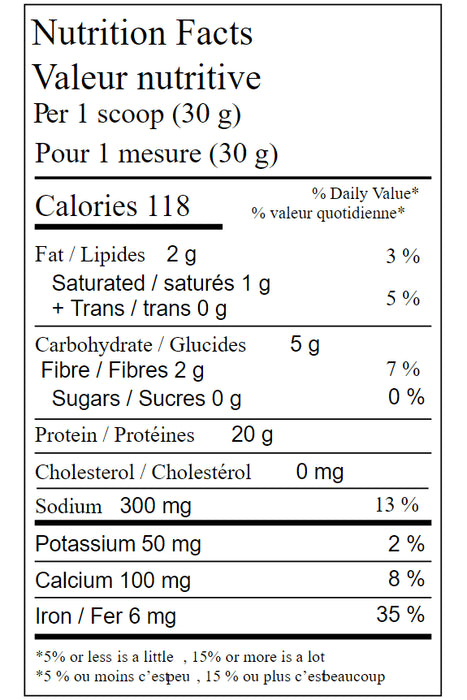 Genuine Health - Fermented Organic Vegan Proteins+ Vanilla, 600g