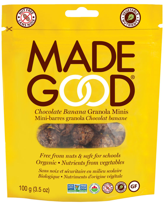 Made Good - Granola Mini Pouch - Chocolate banana - 100 g