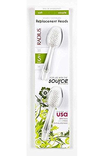 Radius Replacement Heads - 2 pack soft