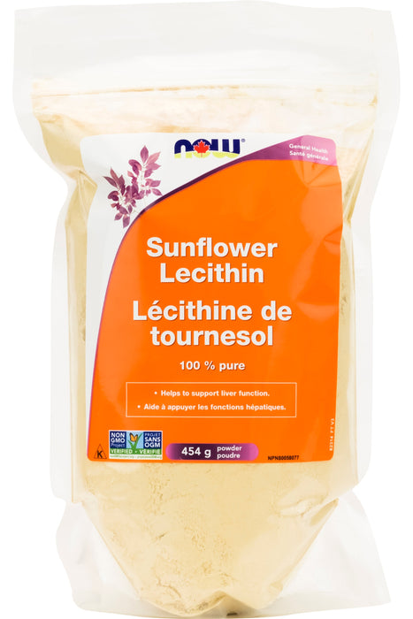 NOW - Sunflower Lecithin, 454g