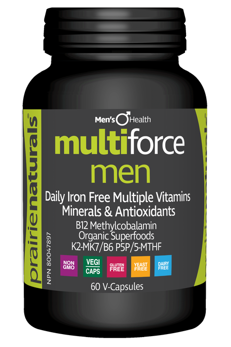 Prairie Naturals - Multi Force For Men, 60 CAPS